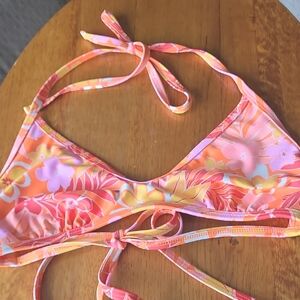 Target Orange Bikini Top